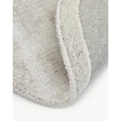 Tappeto Rotondo In Viscosa Tessuto A Mano Jane*Westwing Collection Fashion