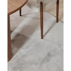 Tappeto Rotondo In Viscosa Tessuto A Mano Jane*Westwing Collection Fashion