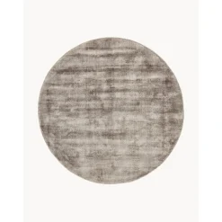 Tappeto Rotondo In Viscosa Taftato A Mano Jane*Westwing Collection New