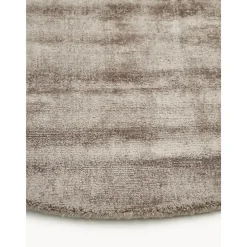 Tappeto Rotondo In Viscosa Taftato A Mano Jane*Westwing Collection New