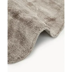 Tappeto Rotondo In Viscosa Taftato A Mano Jane*Westwing Collection New