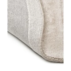 Tappeto Rotondo In Viscosa Tessuto A Mano Jane*Westwing Collection New