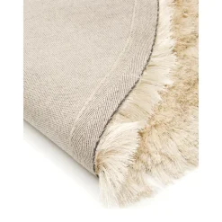 Tappeto Rotondo Lucido A Pelo Lungo Jimmy*Westwing Collection Sale