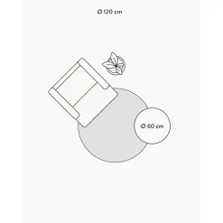 Tappeto Rotondo Morbido A Pelo Lungo Leighton*Westwing Collection Outlet