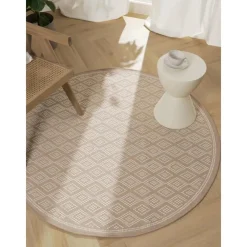 Tappeto Rotondo Per Interni Ed Esterni Capri*Westwing Collection Online