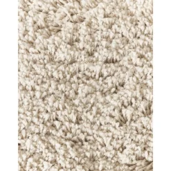 Tappeto Rotondo Soffice A Pelo Lungo Con Frange Dreamy*Westwing Collection New