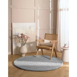 Tappeto Rotondo Soffice A Pelo Lungo Marsha*Westwing Collection Discount
