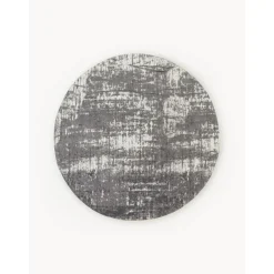 Tappeto Rotondo Vintage In Cotone Tessuto A Mano Luise*Westwing Collection Best