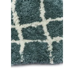 Tappeto Soffice Fatto A Mano A Pelo Lungo Color Petrolio Amelie*Westwing Collection Fashion