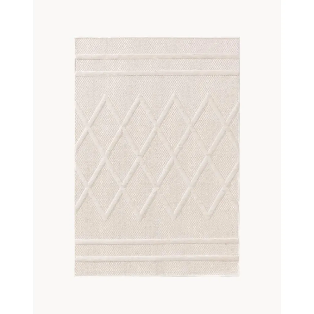 Tappeto Taftato A Mano Per Interni Ed Esterni Con Effetto Alto-Basso Bonte*Benuta Outlet