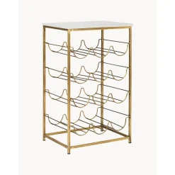 Tavolino Con Piano In Marmo E Portabottiglie Marmol*Bizzotto Sale