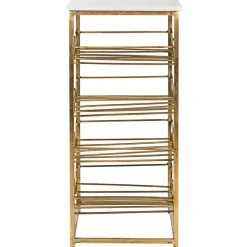 Tavolino Con Piano In Marmo E Portabottiglie Marmol*Bizzotto Sale