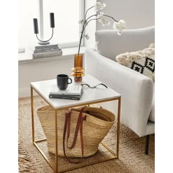 Tavolino Con Piano In Marmo Alys*Westwing Collection Fashion