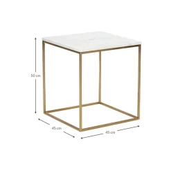 Tavolino Con Piano In Marmo Alys*Westwing Collection Fashion