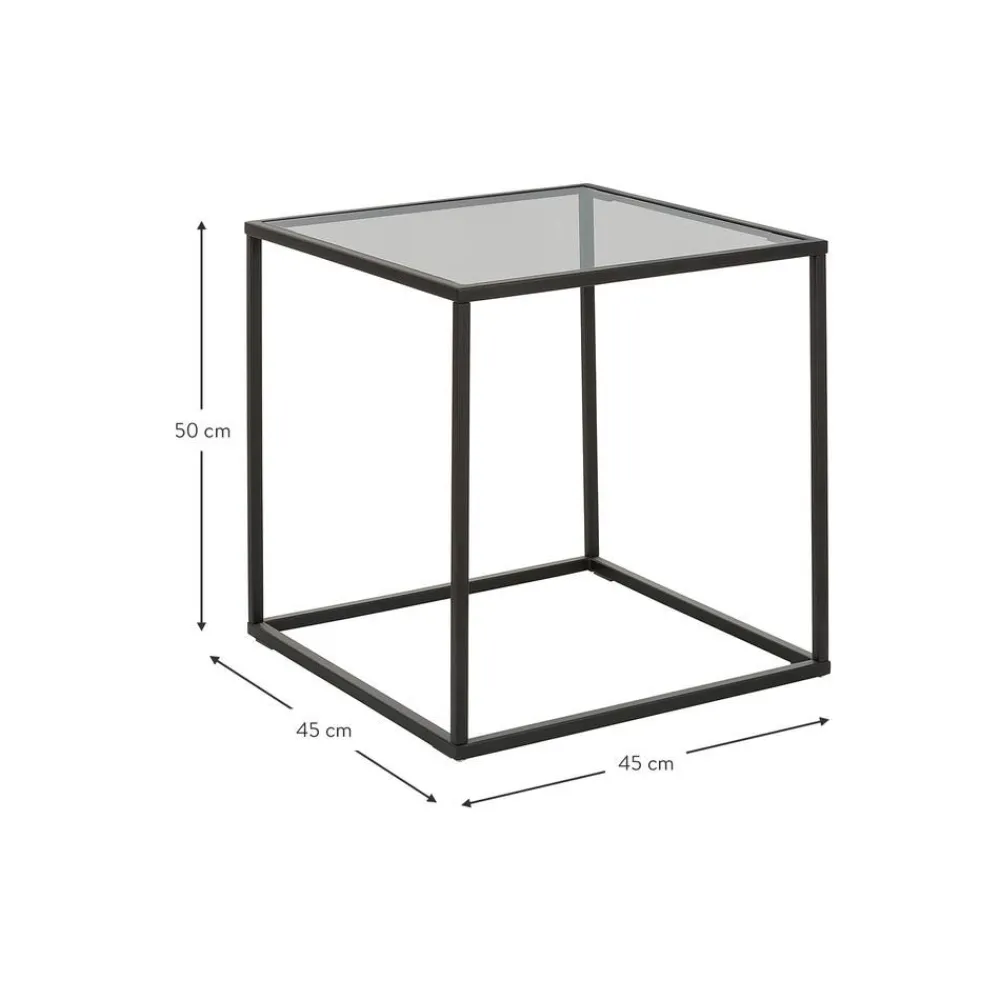 Tavolino Con Piano In Vetro Maya*Westwing Collection Fashion