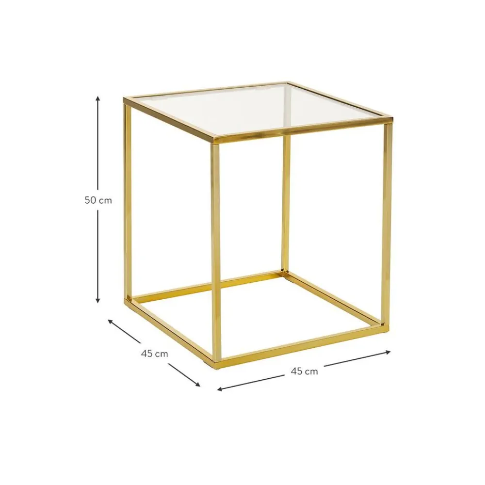 Tavolino Con Piano In Vetro Maya*Westwing Collection Outlet