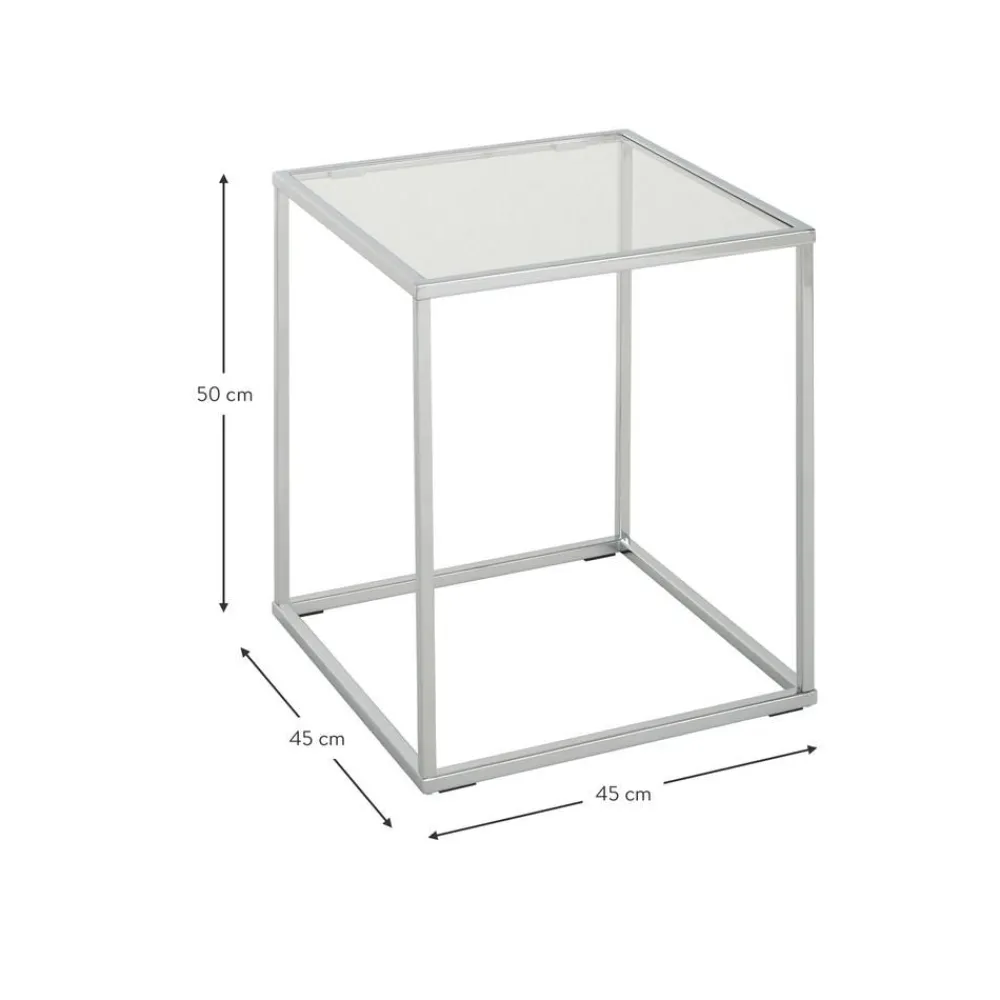 Tavolino Con Piano In Vetro Maya*Westwing Collection Outlet