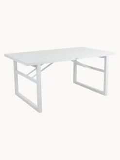 Tavolino Da Giardino Bianco Vevi, 160 X 90 Cm