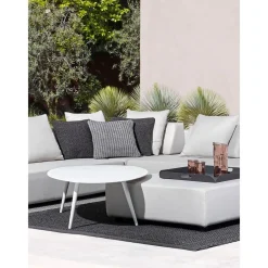 Tavolino Da Giardino Color Bianco Ridley*Bizzotto Hot