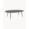 Tavolino Da Giardino Ovale Color Antracite Ridley*Bizzotto Best