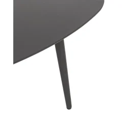 Tavolino Da Giardino Ovale Color Antracite Ridley*Bizzotto Best