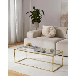 Tavolino Da Salotto Con Piano In Vetro Maya*Westwing Collection Hot