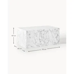 Tavolino Da Salotto Effetto Marmo Lesley*Westwing Collection Sale