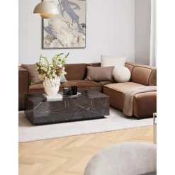 Tavolino Da Salotto Effetto Marmo Lesley*Westwing Collection Hot