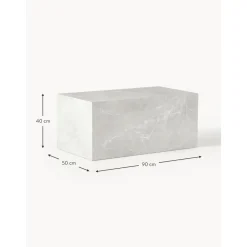 Tavolino Da Salotto Effetto Travertino Lesley*Westwing Collection Discount