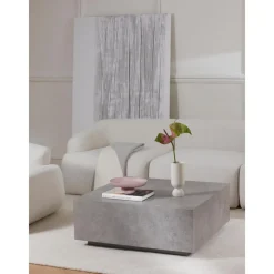 Tavolino Da Salotto Effetto Cemento Lesley*Westwing Collection Discount