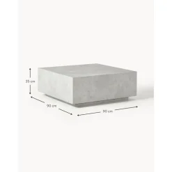 Tavolino Da Salotto Effetto Cemento Lesley*Westwing Collection Discount