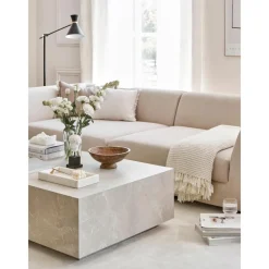 Tavolino Da Salotto Effetto Travertino Lesley*Westwing Collection Clearance