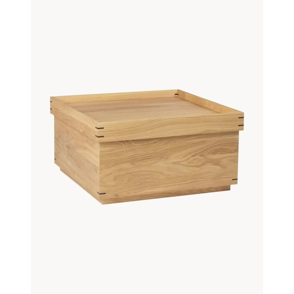 Tavolino Da Salotto Fatto A Mano In Legno Di Quercia Japanese*Kristina Dam Online