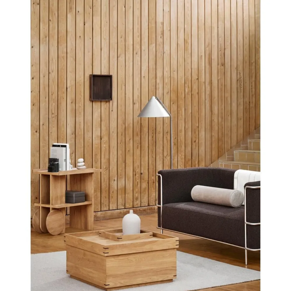 Tavolino Da Salotto Fatto A Mano In Legno Di Quercia Japanese*Kristina Dam Online