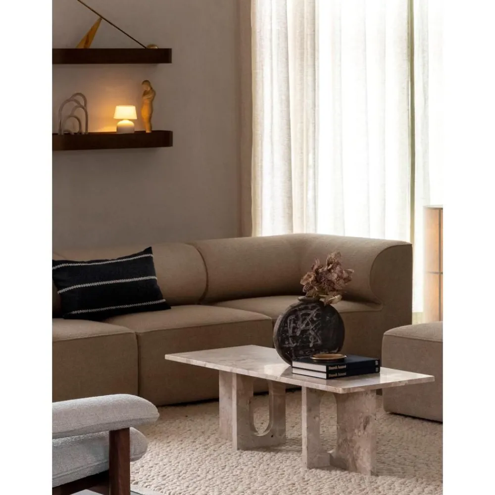 Tavolino Da Salotto In Arenaria Androgyne*Audo Copenhagen Outlet