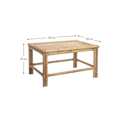 Tavolino Da Salotto In Bambu Sole*Bloomingville Outlet