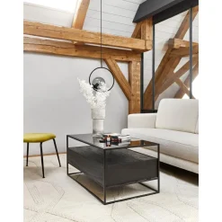 Tavolino Da Salotto In Legno Con Cassetti Theodor*Westwing Collection New