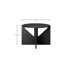 Tavolino Da Salotto In Legno Di Quercia Future*Kristina Dam Outlet