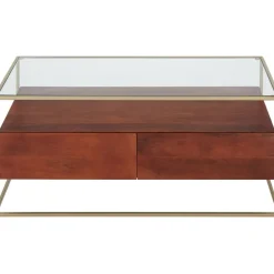 Tavolino Da Salotto In Legno Con Cassetti Theodor*Westwing Collection Outlet