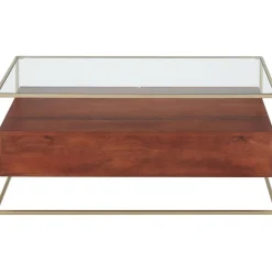 Tavolino Da Salotto In Legno Con Cassetti Theodor*Westwing Collection Outlet