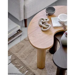 Tavolino Da Salotto In Legno Di Caucciu Luppa*Bloomingville Outlet