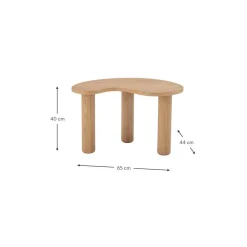 Tavolino Da Salotto In Legno Di Caucciu Luppa*Bloomingville Outlet