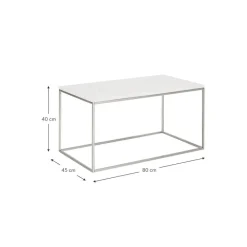 Tavolino Da Salotto In Marmo Alys*Westwing Collection New