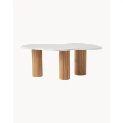 Tavolino Da Salotto In Marmo Dalla Forma Organica Naruto*Westwing Collection Discount