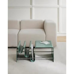 Tavolino Da Salotto In Metallo Con Portariviste Julia*Westwing Collection Online