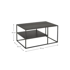 Tavolino Da Salotto In Metallo Neptun*Westwing Collection Clearance