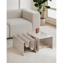 Tavolino Da Salotto In Metallo Con Portariviste Julia*Westwing Collection Fashion