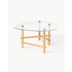 Tavolino Da Salotto In Vetro Dalla Forma Organica Pond*Westwing Collection Hot