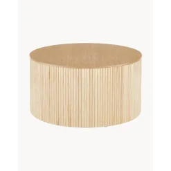 Tavolino Da Salotto Rotondo Con Contenitore Nele*Westwing Collection Hot