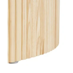 Tavolino Da Salotto Rotondo Con Contenitore Nele*Westwing Collection Hot